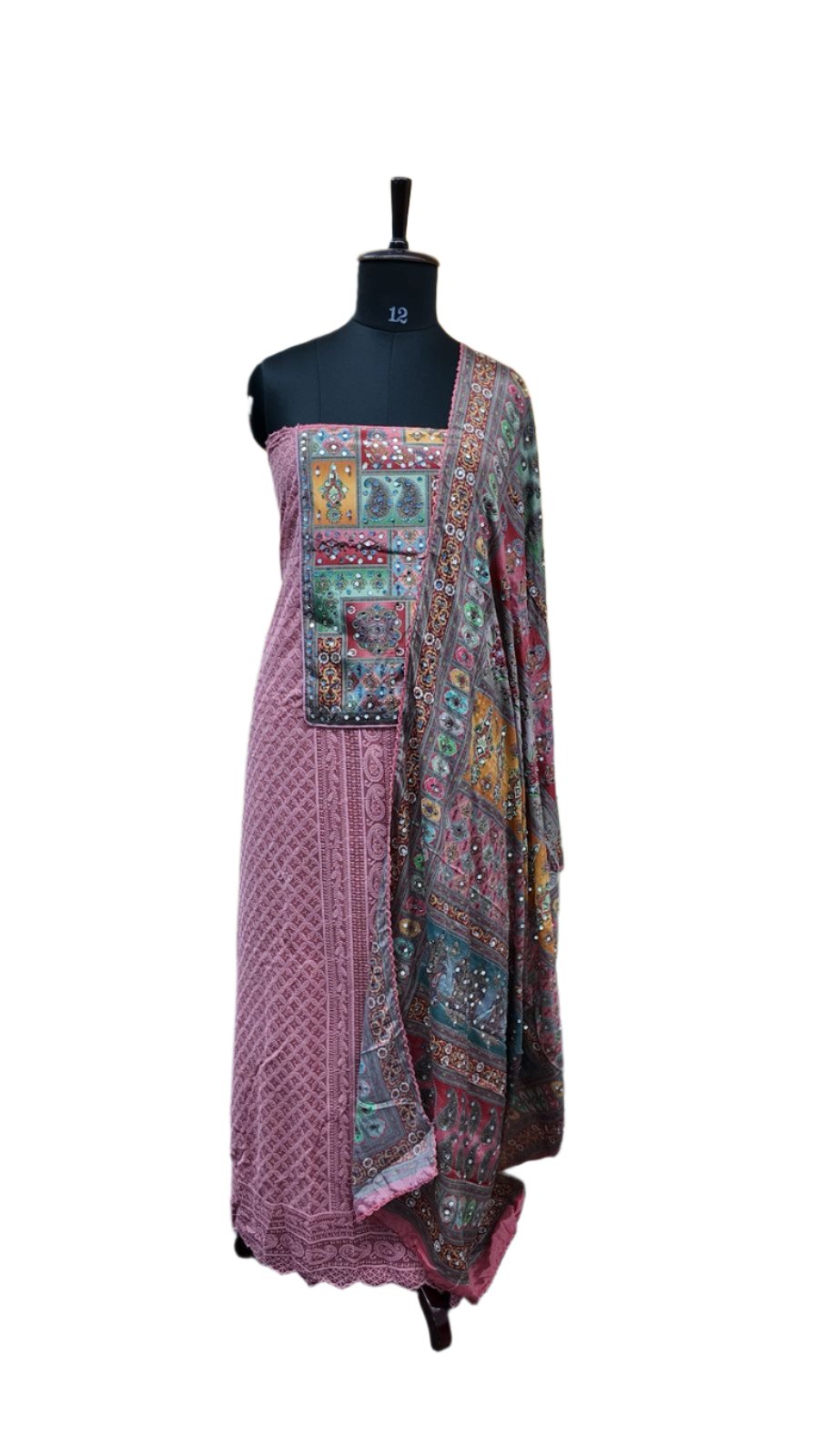 SCHIFFLI GEORGETTE SALWAR SUIT 1065