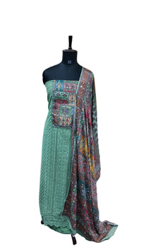 SCHIFFLI GEORGETTE SALWAR SUIT 1065