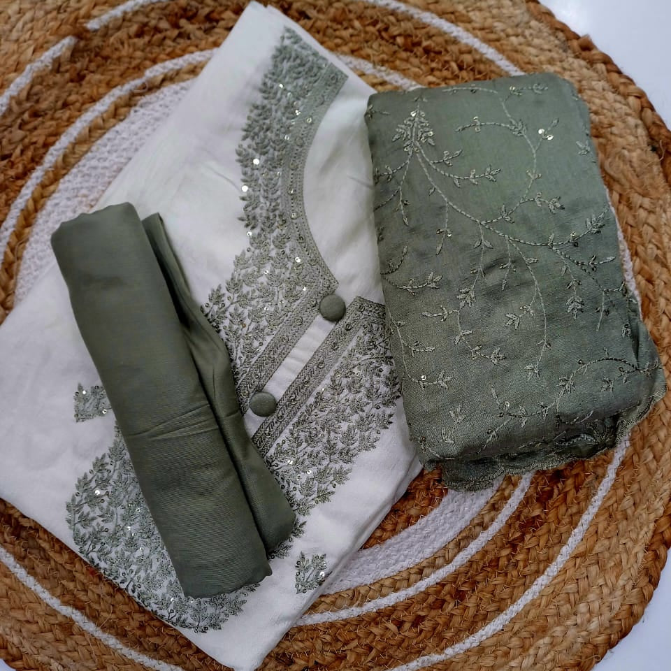 UNSTITCHED SALWAR SUIT FT 2525