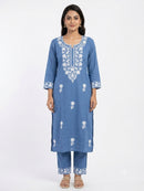 CHIKANKARI CO-ORD SET FT 3039