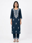 CHIKANKARI CO-ORD SET FT 3039