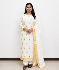 UNSTITCHED SALWAR SUIT FT 3040