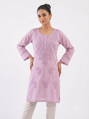 CHIKANKARI SHORT KURTI FT 3044