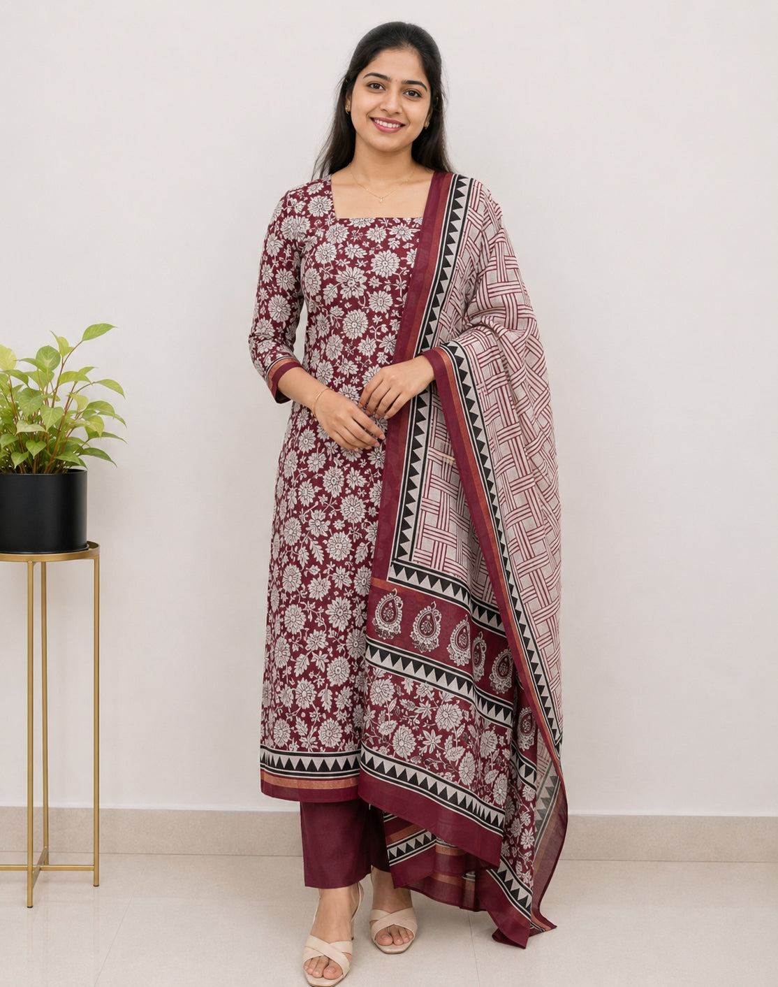 UNSTITCHED SALWAR SUIT FT 3049