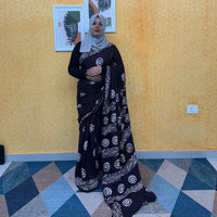 RAYON COTTON SAREE FT 2185