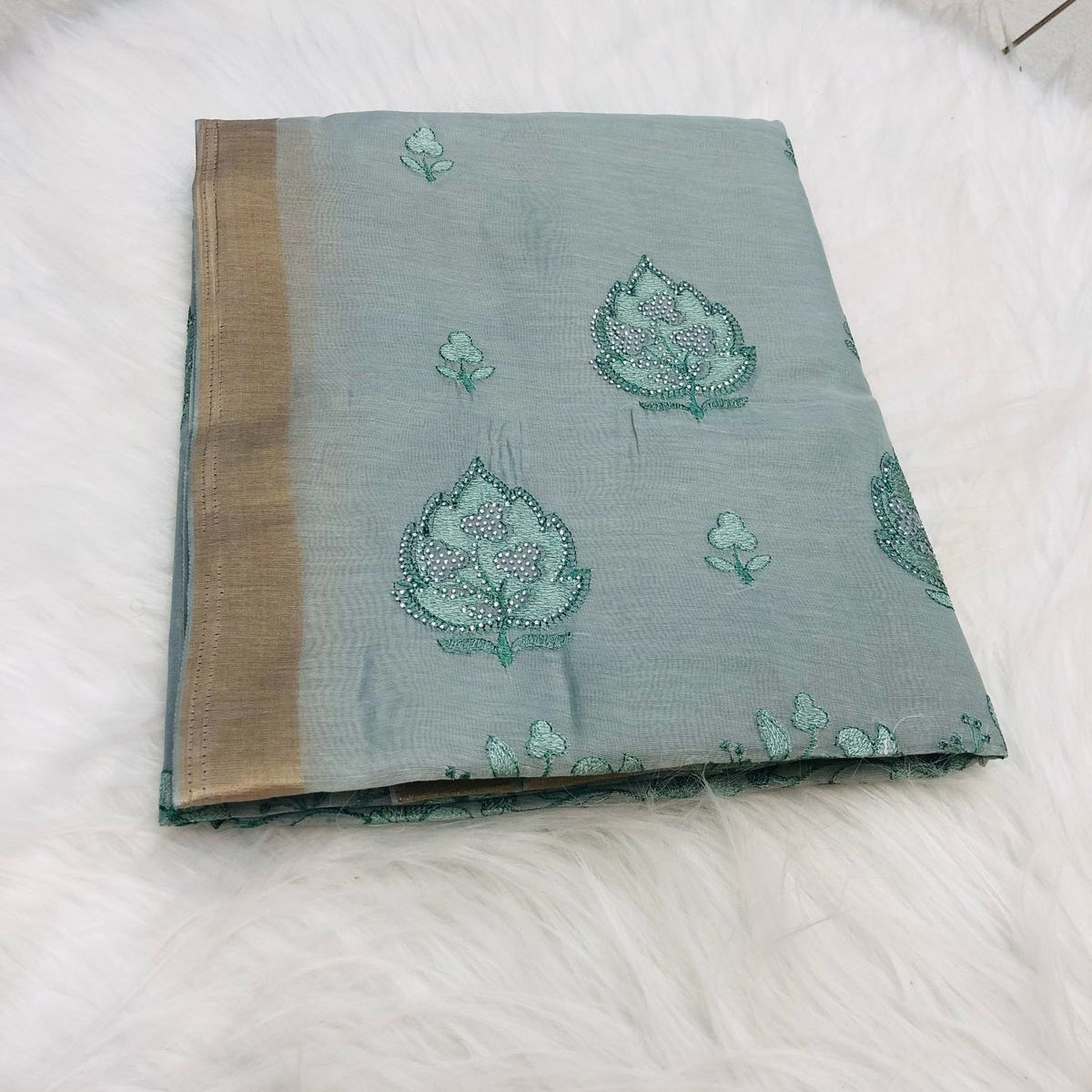LINEN SAREE FT 2195