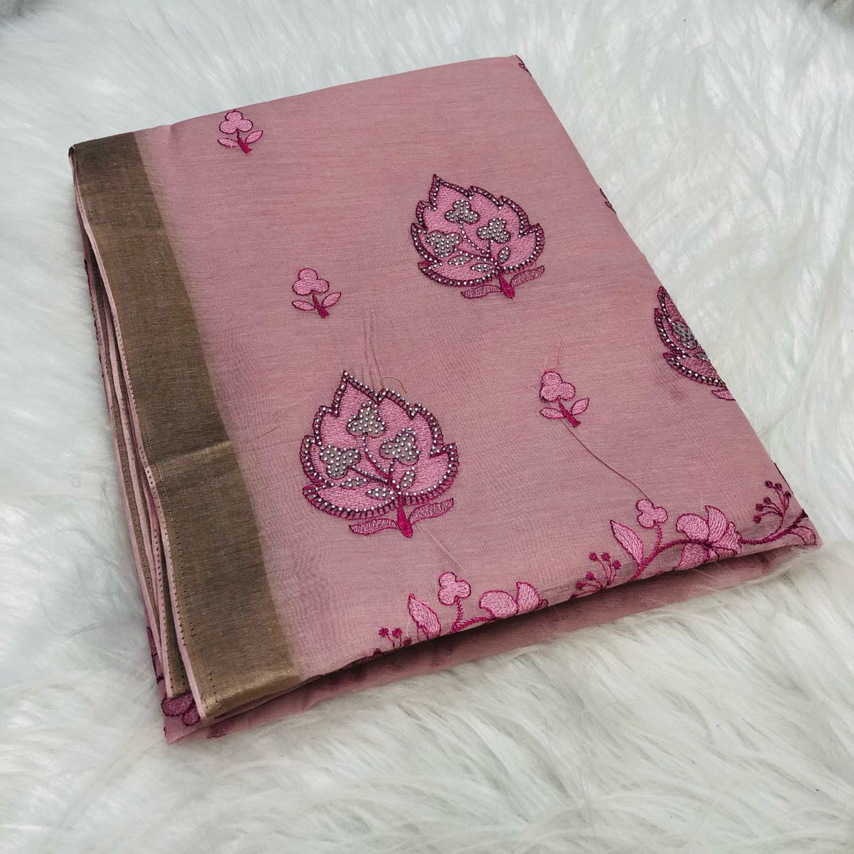LINEN SAREE FT 2195