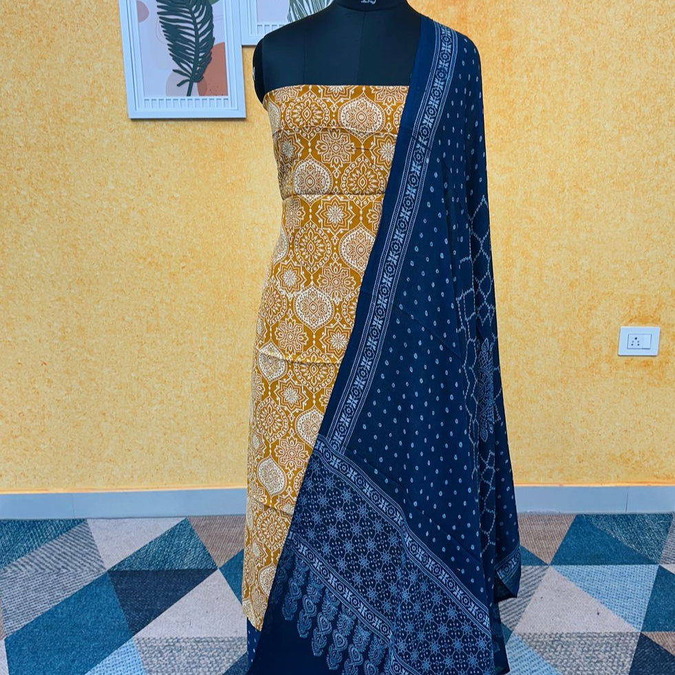 RAYON COTTON SALWAR SUIT  FT 2201