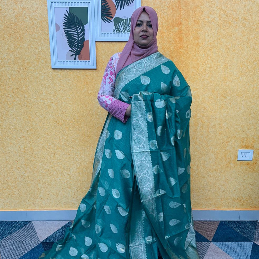 COTTON SILK SAREE FT 2206