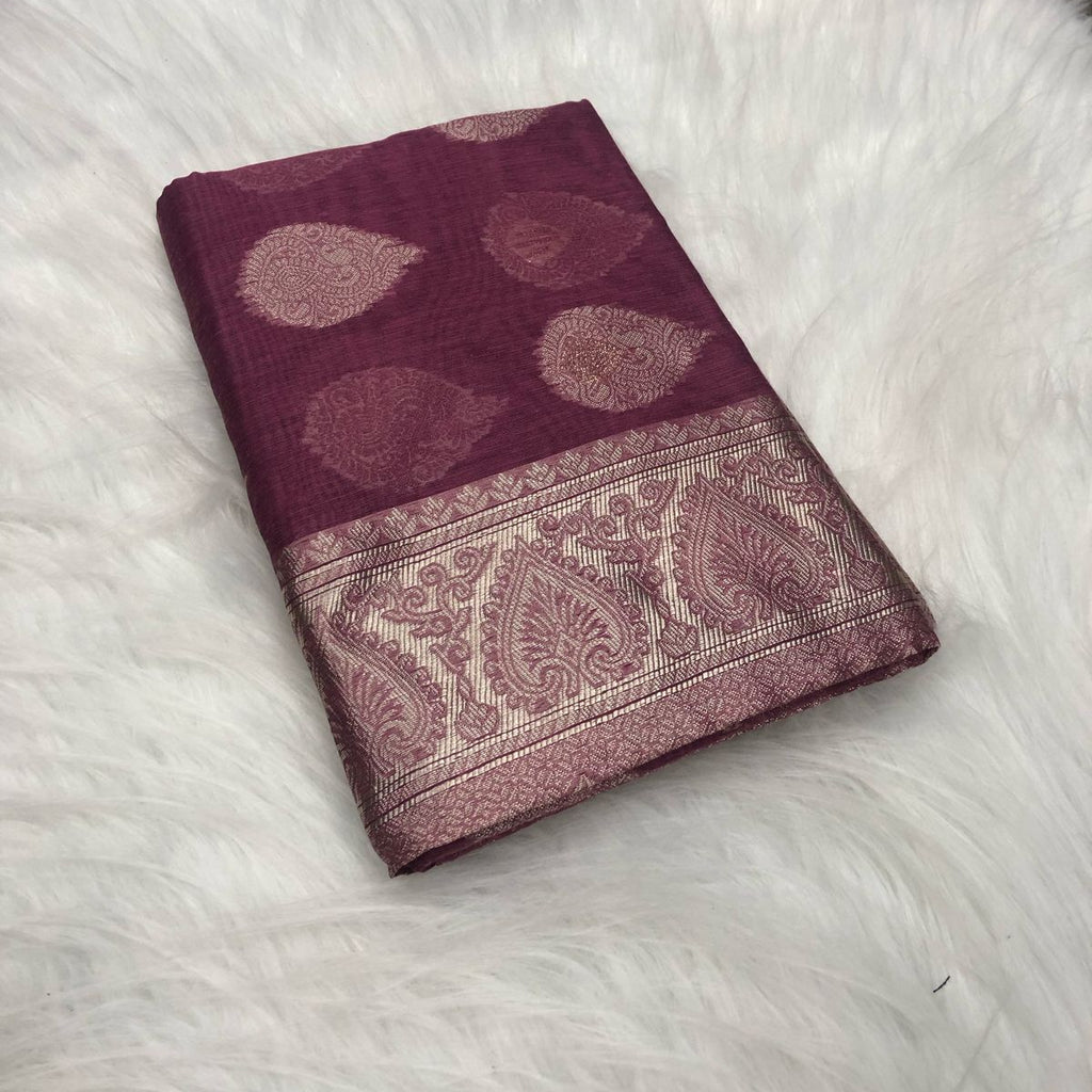 COTTON SILK SAREE FT 2206