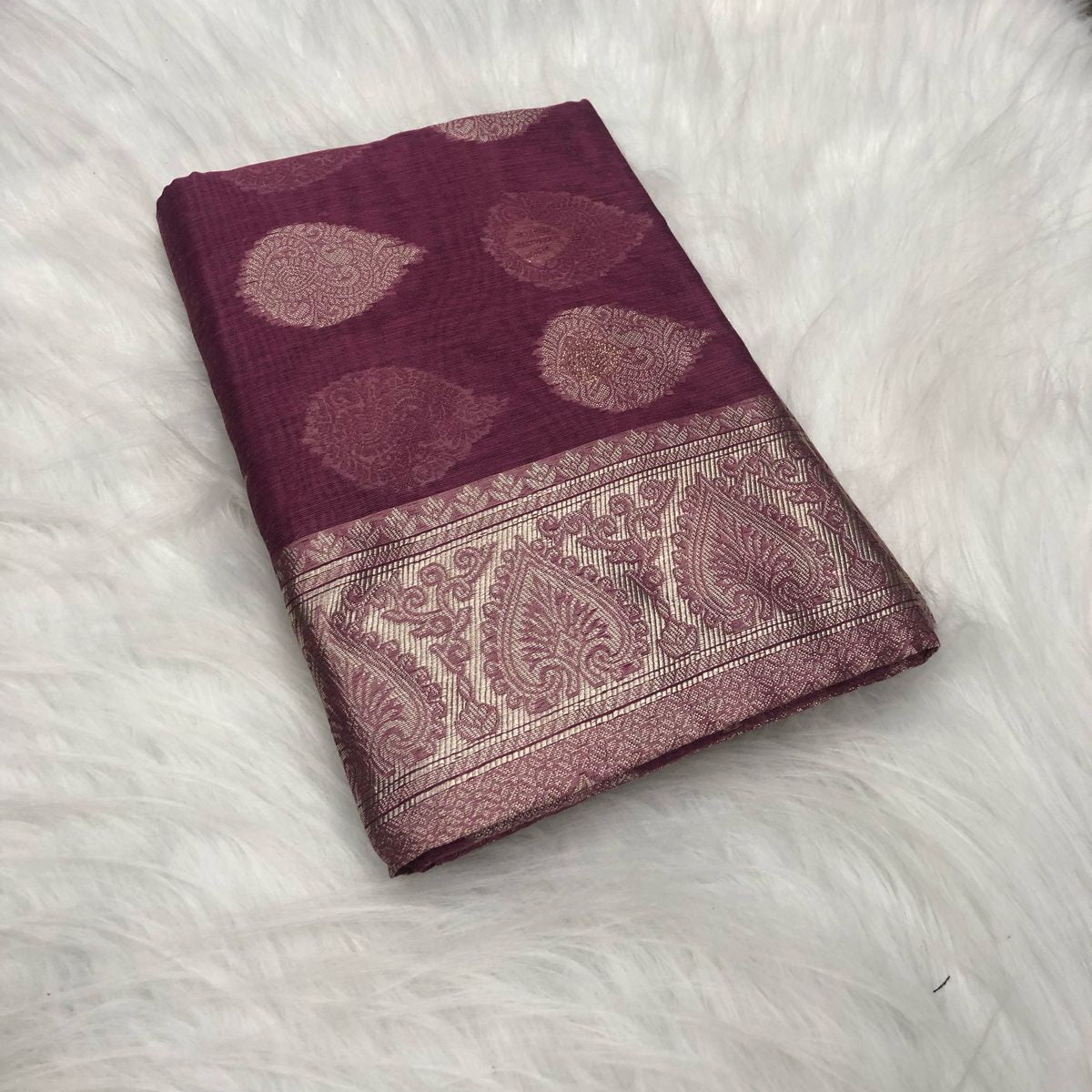 COTTON SILK SAREE FT 2206
