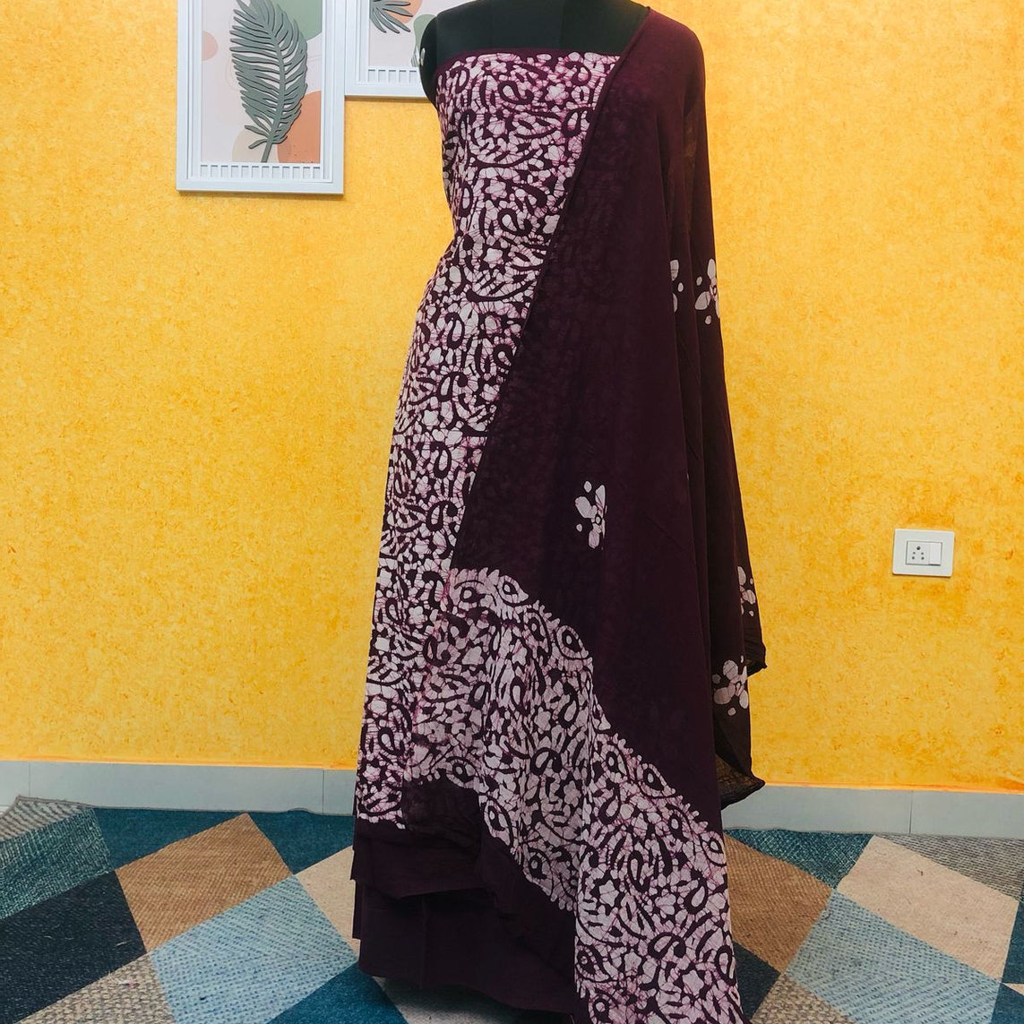 COTTON RAYON SALWAR SUIT FT 2207