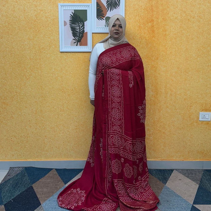GEORGETTE SAREE FT 2213