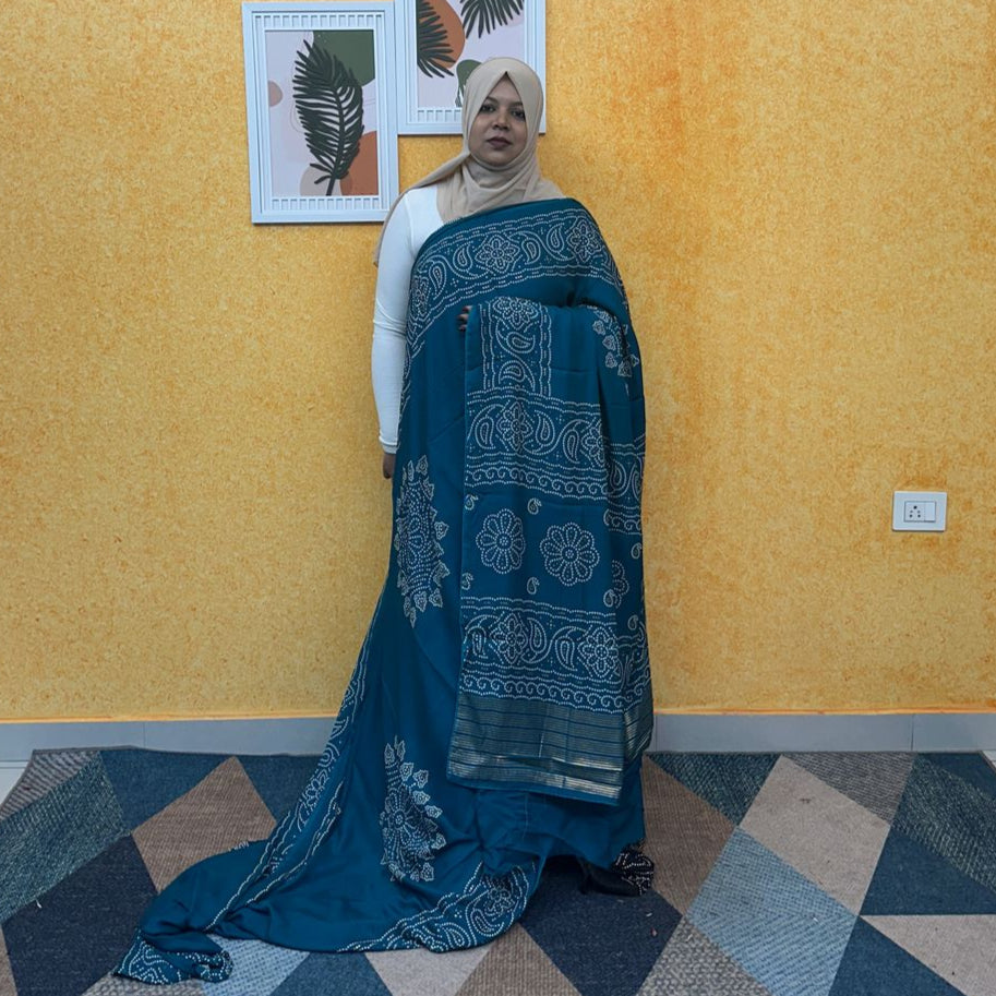 GEORGETTE SAREE FT 2213
