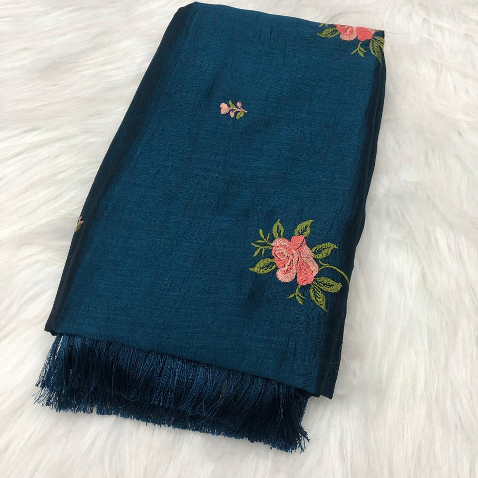 VICHITRA SILK SAREE FT 2217