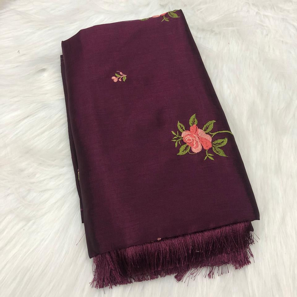 VICHITRA SILK SAREE FT 2217