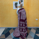 SEMI CHANDERI SAREE FT 2218