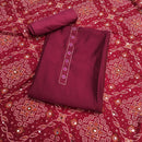 SEMI SILK SALWAR SUIT FT 2221