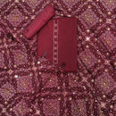SEMI SILK SALWAR SUIT FT 2221