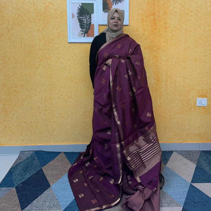 SEMI SILK SAREE FT 2222