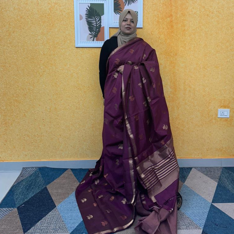SEMI SILK SAREE FT 2222