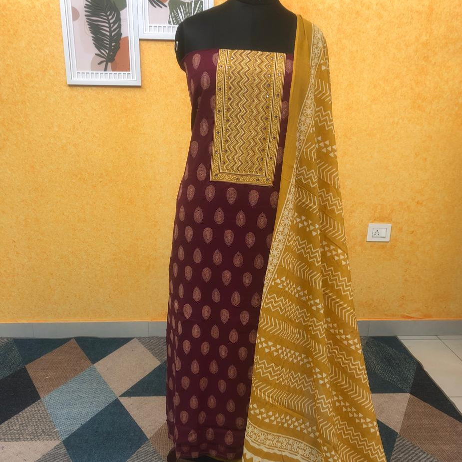 COTTON SALWAR SUIT FT 2226