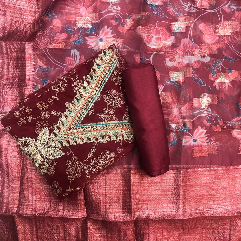 ORGANZA SALWAR SUIT  FT 2230
