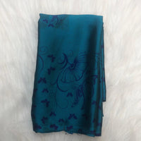 BLACK CHIFFON SAREE FT 2231