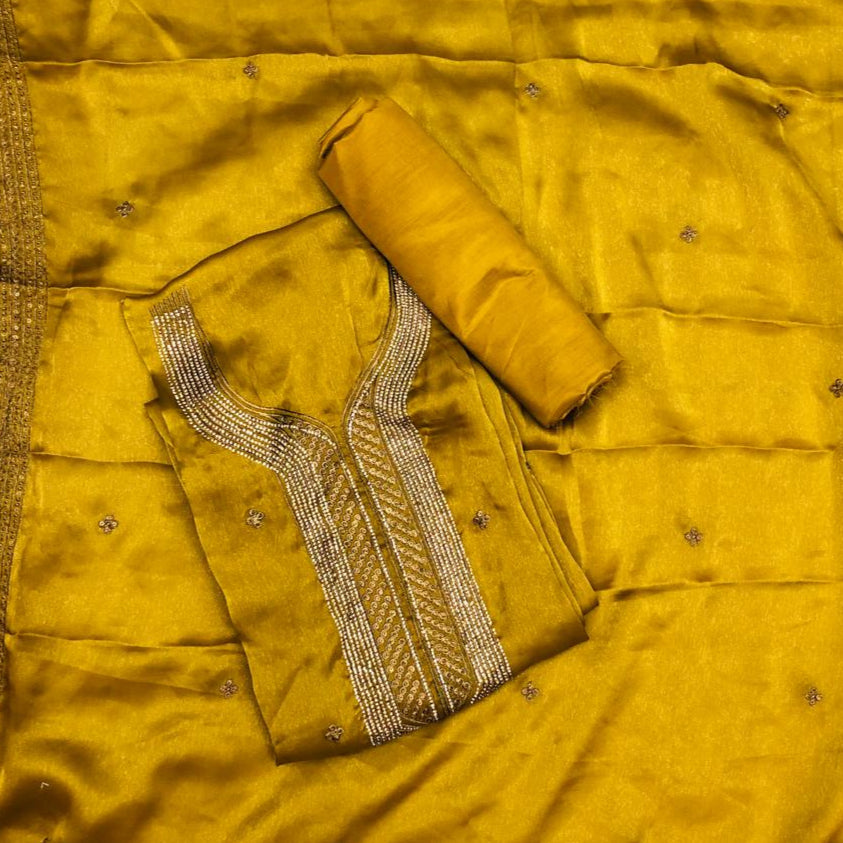 VISCOSE ORGANZA SALWAR SUIT FT 2238