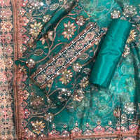 ORGANZA SALWAR SUIT FT 2240