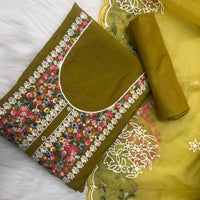 SEMI SILK SALWAR SUIT FT 2245