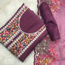 SEMI SILK SALWAR SUIT FT 2245