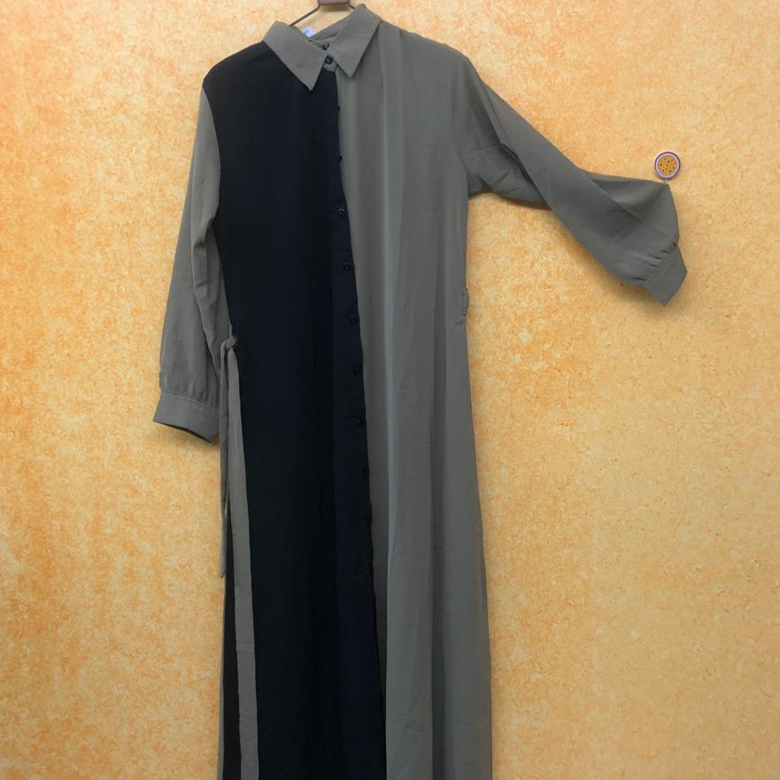 DUAL TONE GOWN FT 2248