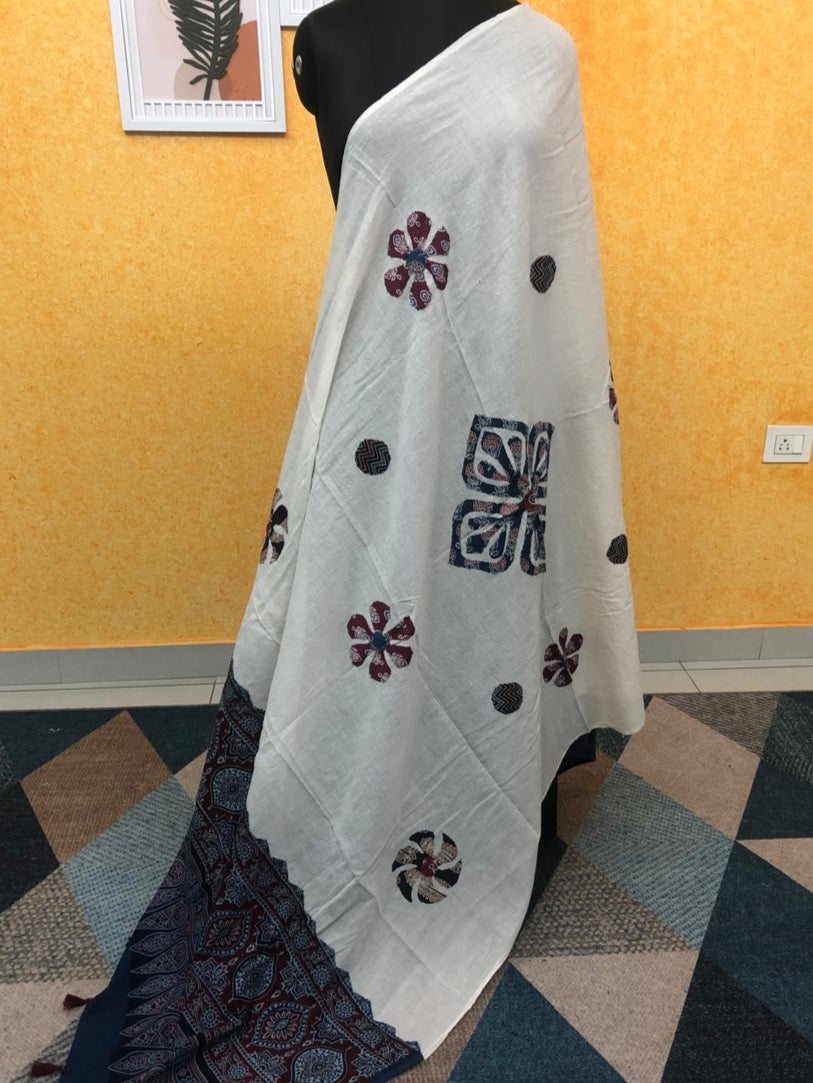 MUL COTTON DUPATTA FT 2252