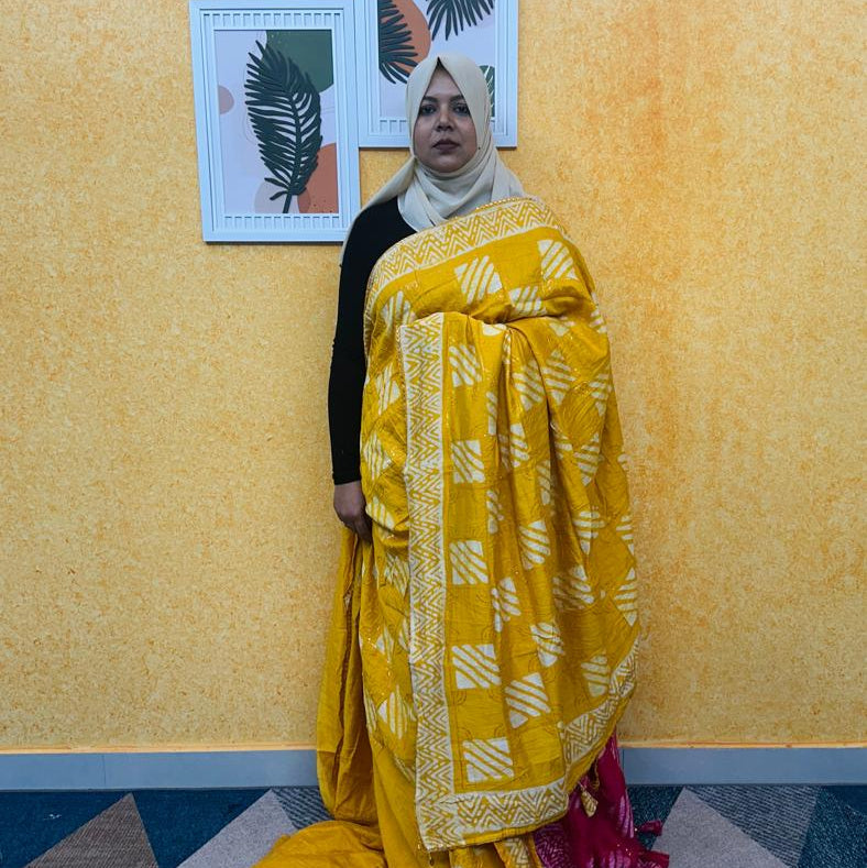 CHANDERI VISCOSE SAREE FT 2254