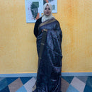 SEMI CHANDERI SAREE  FT 2257