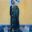 SEMI CHANDERI SAREE  FT 2257