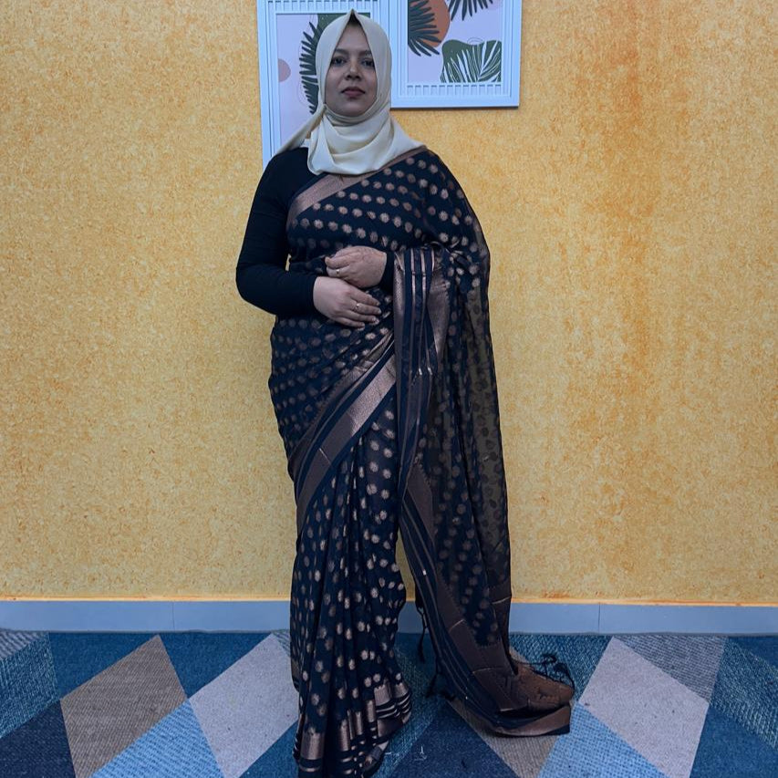 GEORGETTE SAREE FT  2270