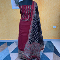 COTTON SILK SALWAR SUIT FT 2271