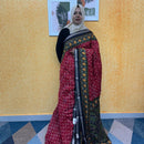 SEMI CHANDERI SAREE FT 2272
