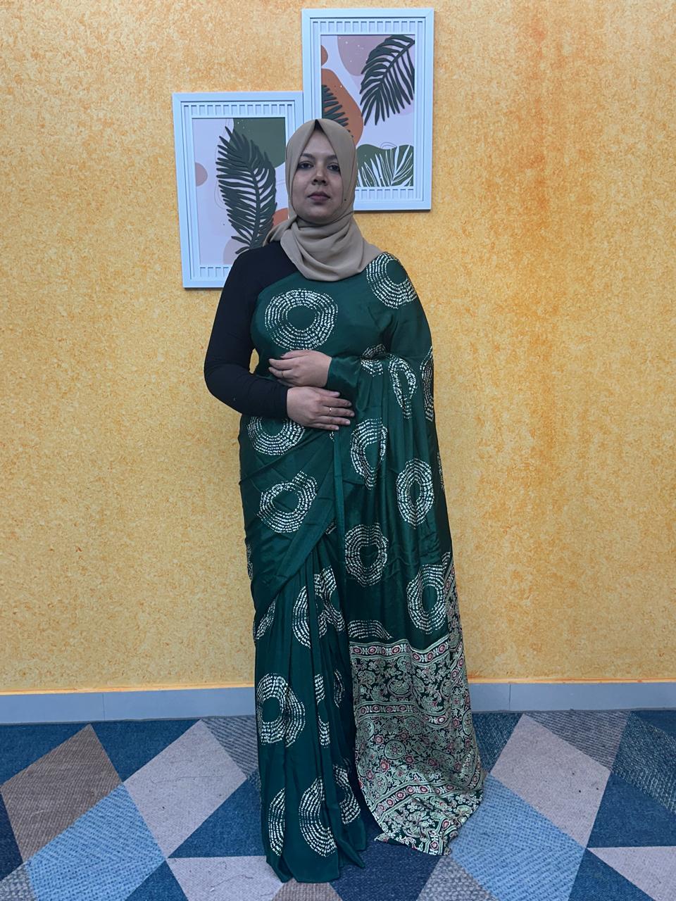 SEMI MODAL SAREE FT 2276
