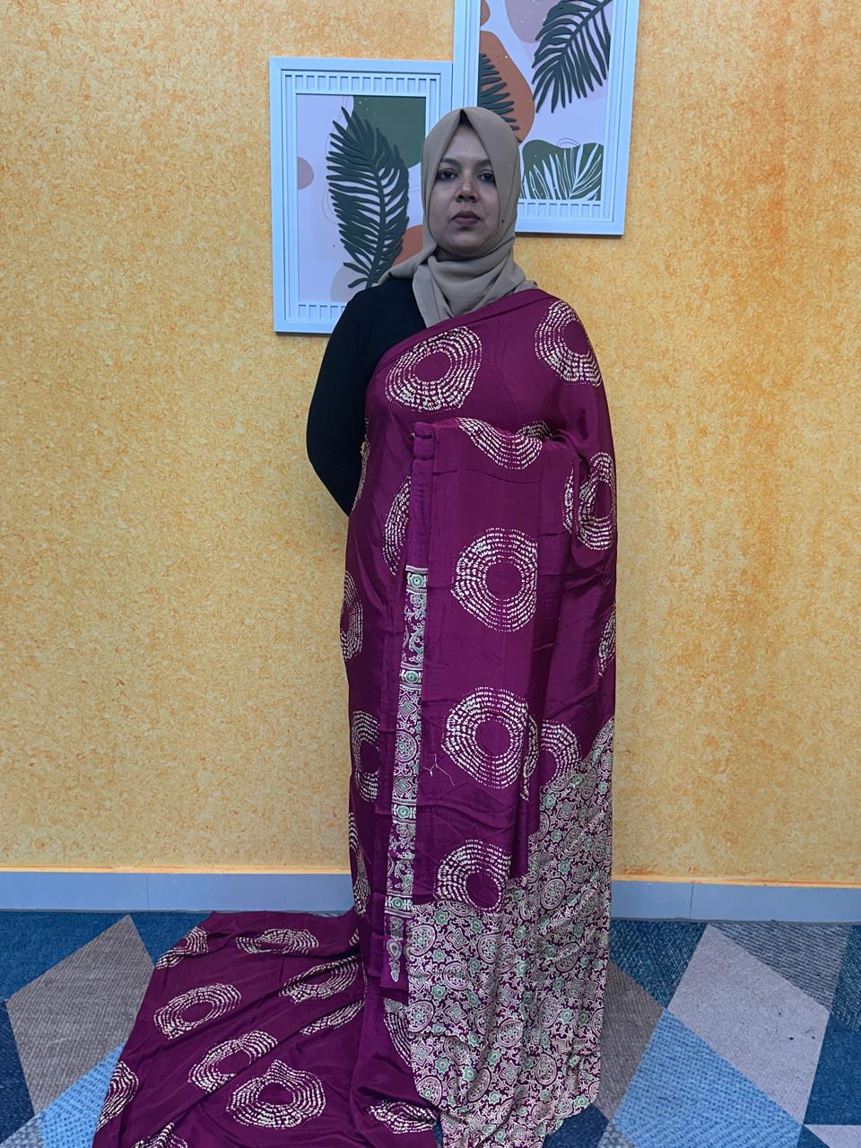 SEMI MODAL SAREE FT 2276