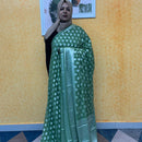 GEORGETTE BANARASI SAREE FT 2278