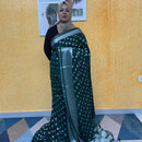 GEORGETTE BANARASI SAREE FT 2281