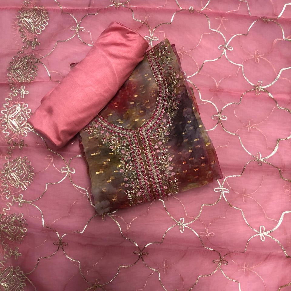 ORGANZA SALWAR SUIT FT 2285