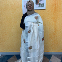 LINEN COTTON SAREE FT 2291