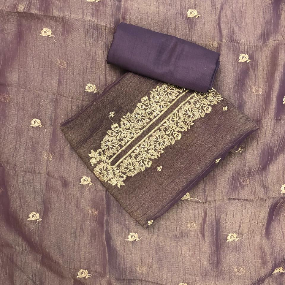 CRUSH TISSUE SALWAR SUIT FT 2295
