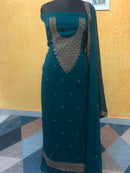 CRUSHED ORGANZA SALWAR SUIT FT 2299