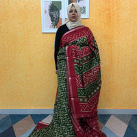 CHANDERI SILK SAREE FT 2305