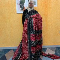 CHANDERI SILK SAREE FT 2305